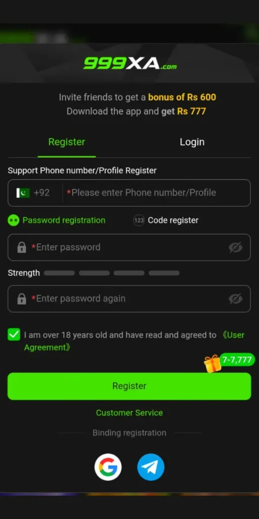 999XA REGISER